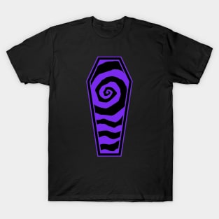 Purple Coffin Swirl T-Shirt